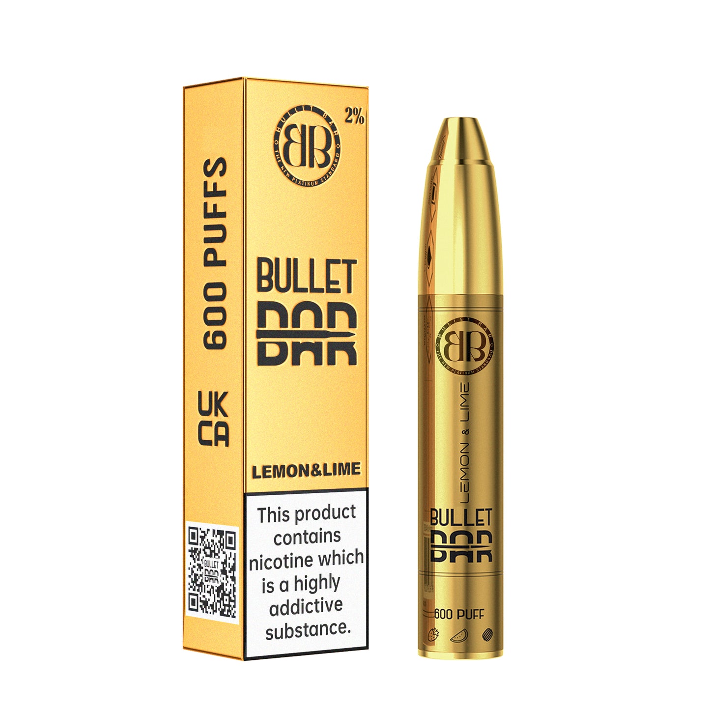 Bullet Bar 600 | Bullet Vape | Mesh Coil | Mix 'N' Match