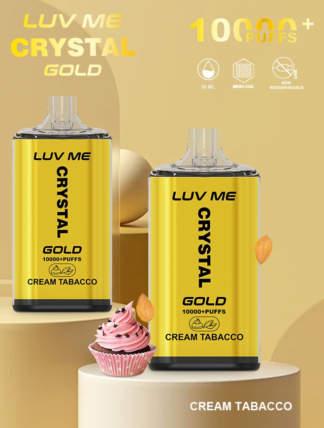 Luv Me Crystal Gold 10,000 Non Rechargeable