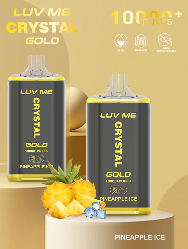 Luv Me Crystal Gold 10,000 Non Rechargeable