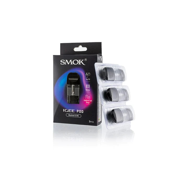 Smok IGEE A1 Replacement Pods | Only 9.99 | 3 Pack | Free Delivery VapehouseUK Smok IGEE A1 Replacement Pods | Only 9.99 | 3 Pack | Free Delivery VapehouseUK