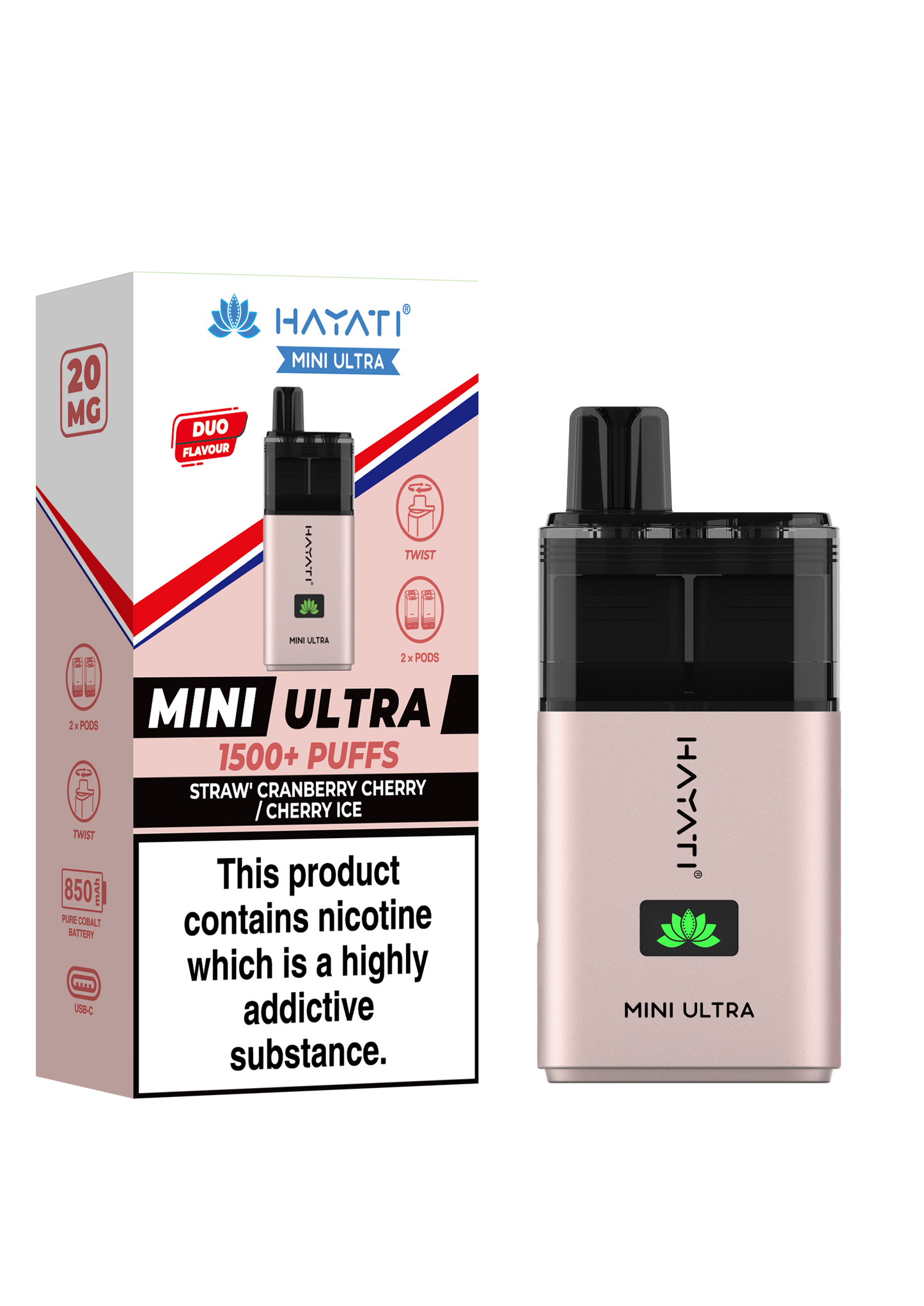 Hayati Mini Ultra 1500+ Puffs