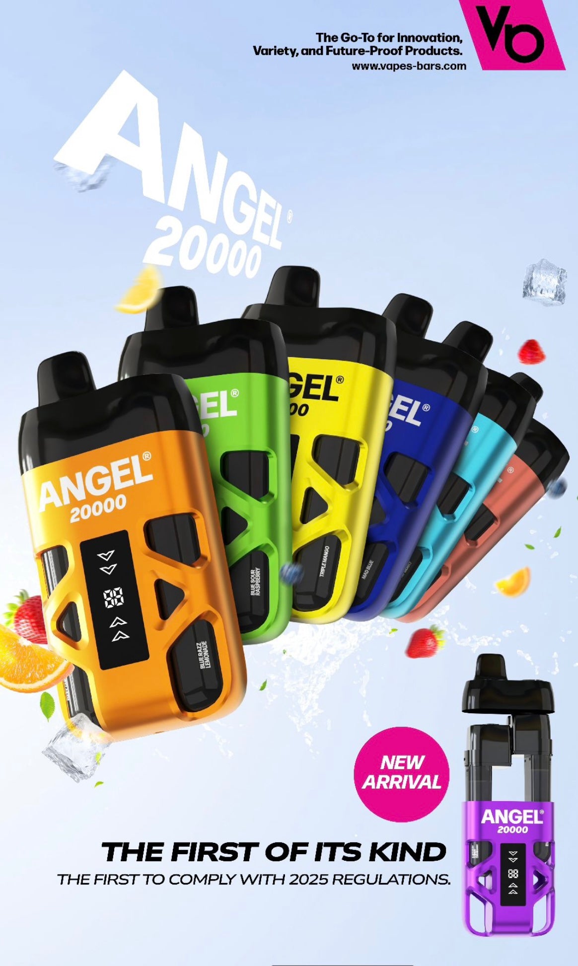 Vapes Bars Angel 20,000 Dual Flavour 2 In 1