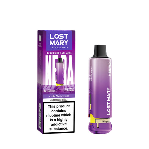 Apple Blackcurrant – Lost Mary Nera 15k Refill Pods (New)