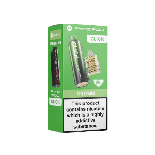 Apple Peach – Pyne Pod Click 50K Replacement Pods *New*