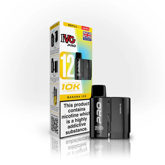 Banana Ice - IVG Pro 12 10K Replacement Pods
