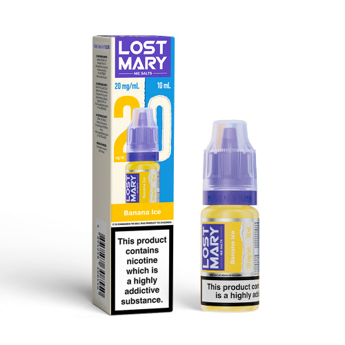 Banana Ice – Lost Mary Nic Salts 10ml