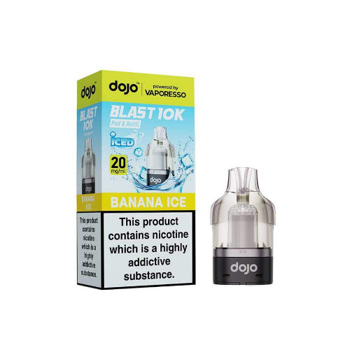 Banana Ice – Vaporesso Dojo 30K Refill Pods