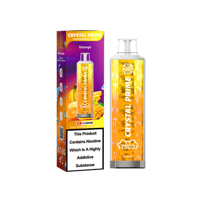 Crystal Prime 7000 3D Effect | Disposable Vapes | Only £10!