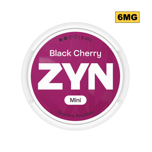 Black Cherry Mini 6mg - ZYN Nicotine Pouches