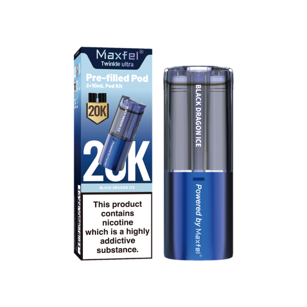 Black Dragon Ice - Maxfel Twinkle Ultra 20K Refill Pods