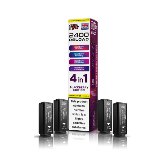 Blackberry Edition - IVG 2400 Refill Pods