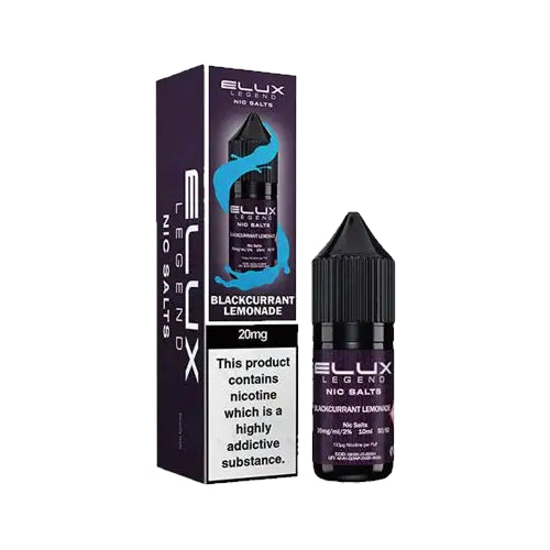 Blackcurrant Lemonade - Elux Legend Nic Salts 10ml