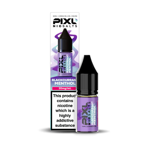 Blackcurrant Menthol – Pixl Nic Salts 10ml
