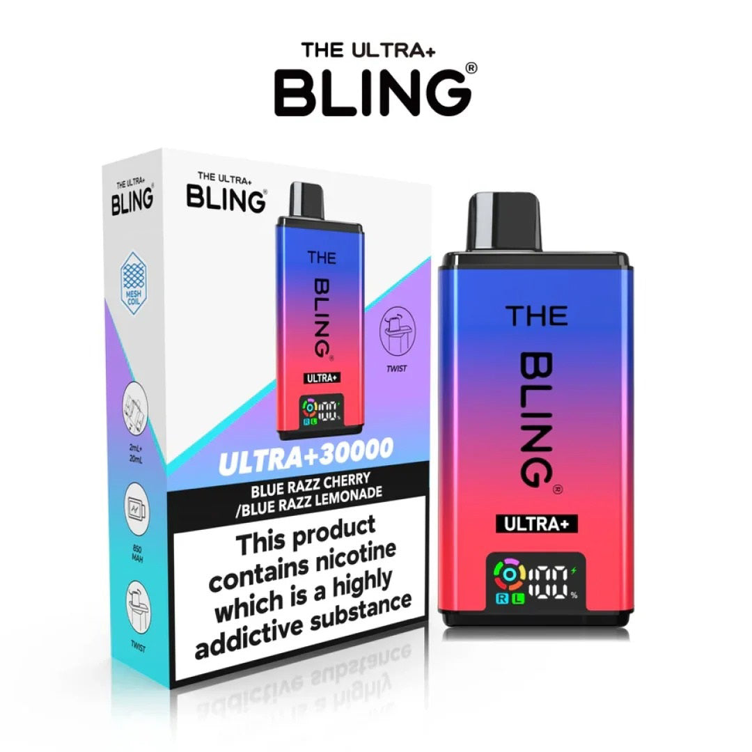 The Crystal Bling Ultra+ 30K Prefilled Pod Vape Kit