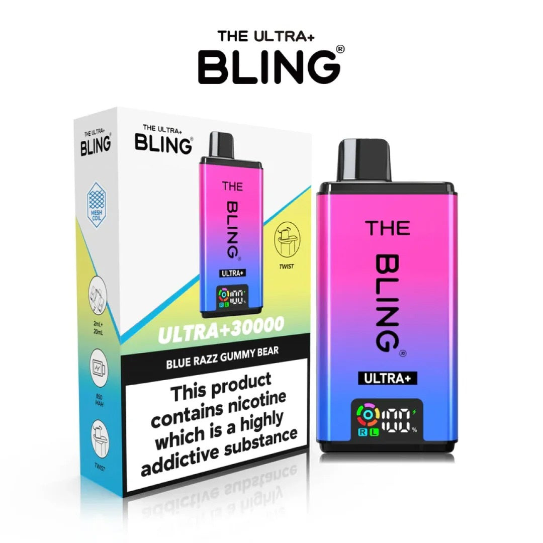 The Crystal Bling Ultra+ 30K Prefilled Pod Vape Kit