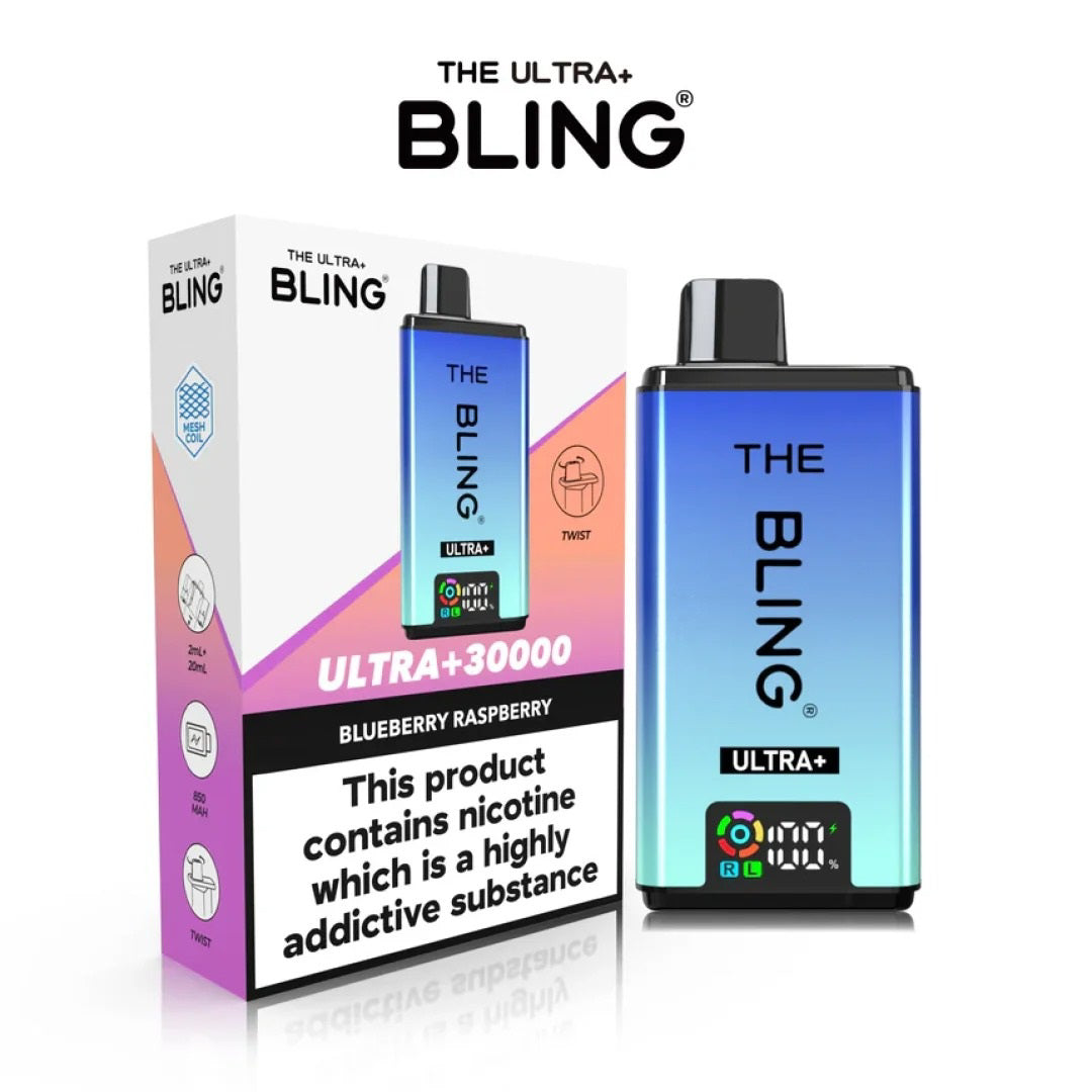 The Crystal Bling Ultra+ 30K Prefilled Pod Vape Kit