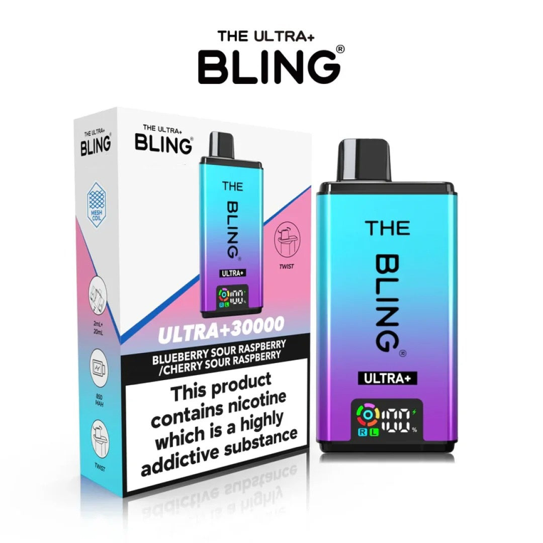 The Crystal Bling Ultra+ 30K Prefilled Pod Vape Kit