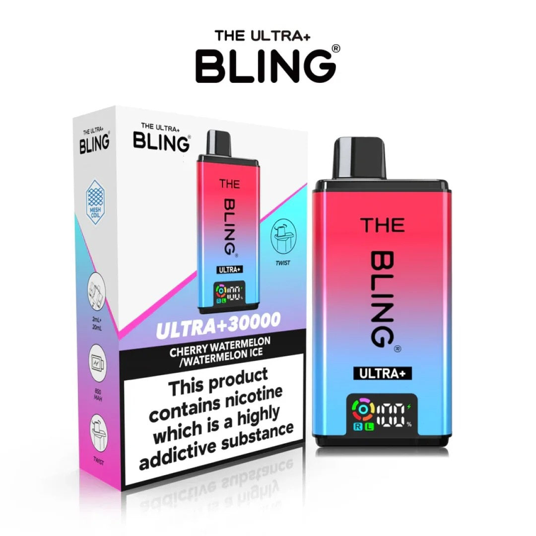 The Crystal Bling Ultra+ 30K Prefilled Pod Vape Kit