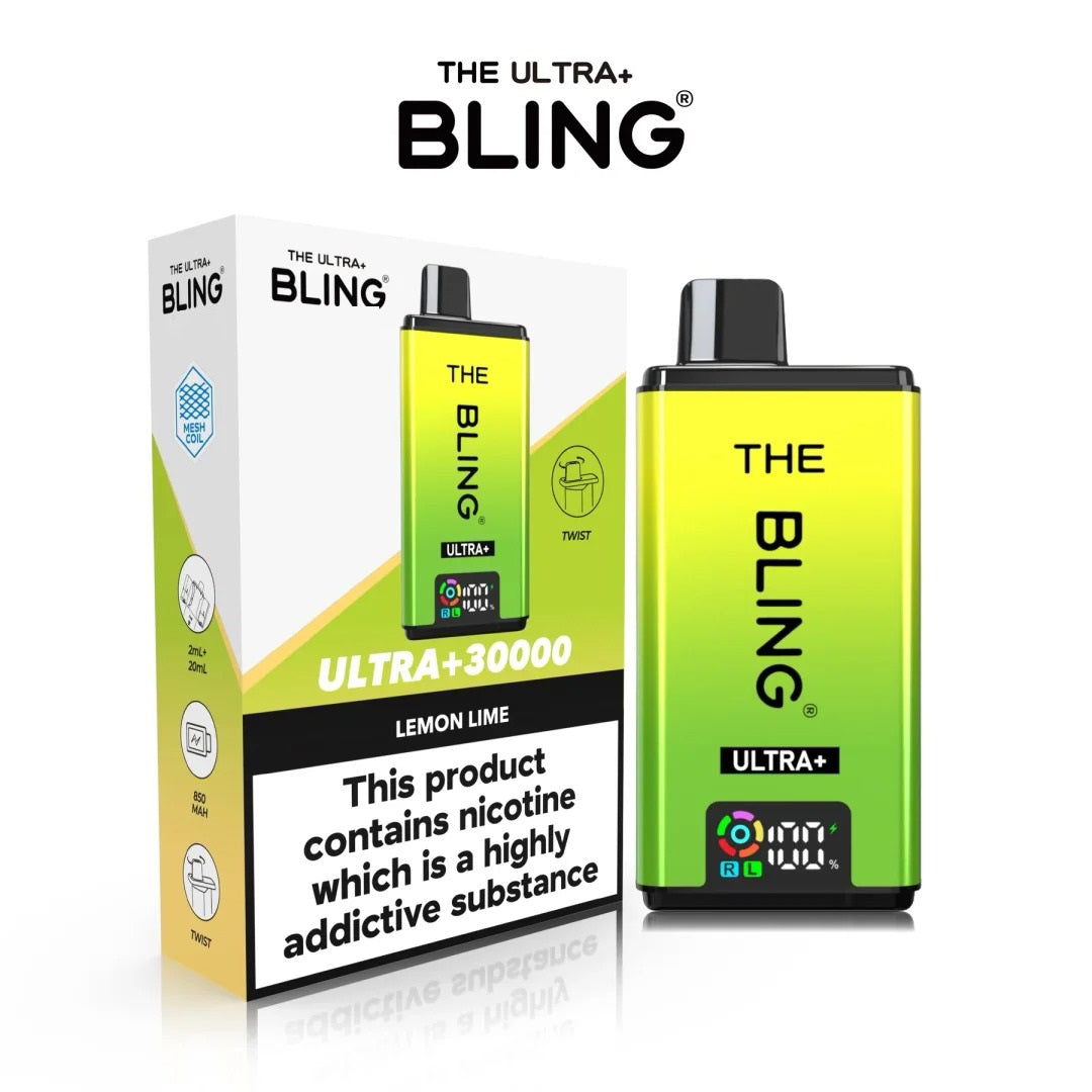 The Crystal Bling Ultra+ 30K Prefilled Pod Vape Kit