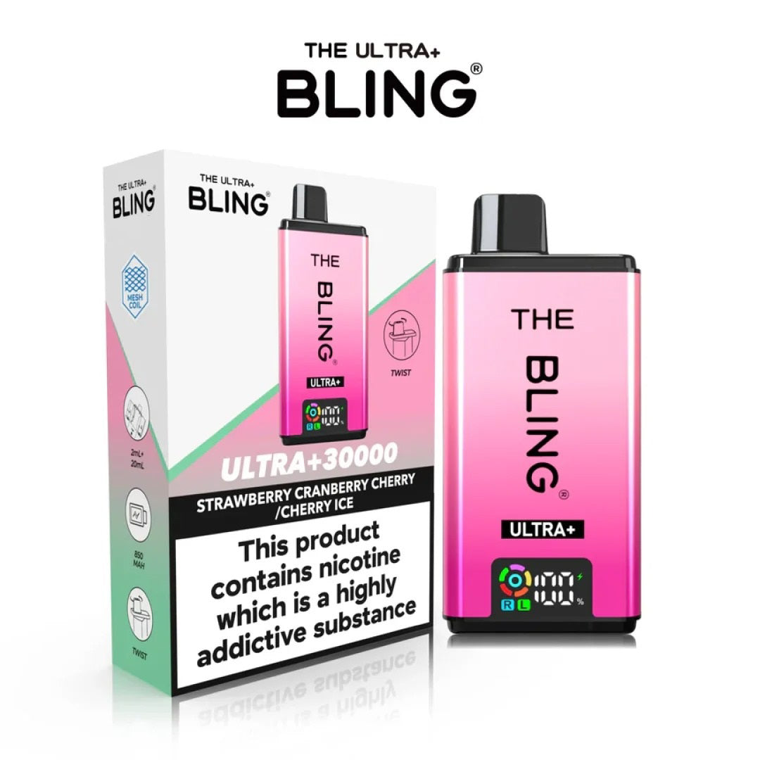 The Crystal Bling Ultra+ 30K Prefilled Pod Vape Kit
