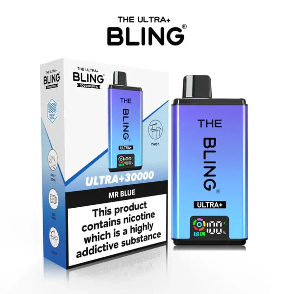 The Crystal Bling Ultra+ 30K Prefilled Pod Vape Kit