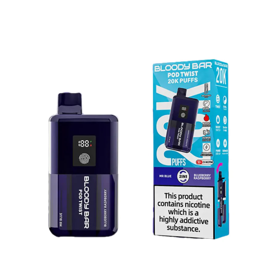 Bloody Bar Ultra Twist 20k Prefilled Pod Kit