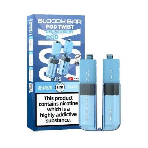 Blueberry Raspberry / Cherry Ice - Bloody Bar Ultra Twist 20k Refill Pods