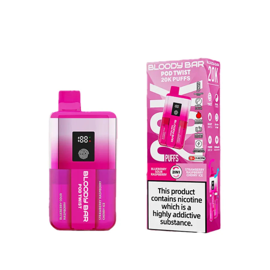 Bloody Bar Ultra Twist 20k Prefilled Pod Kit