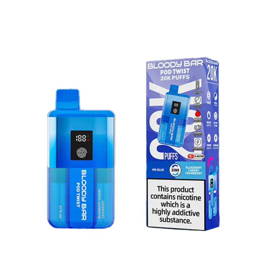 Bloody Bar Ultra Twist 20k Prefilled Pod Kit