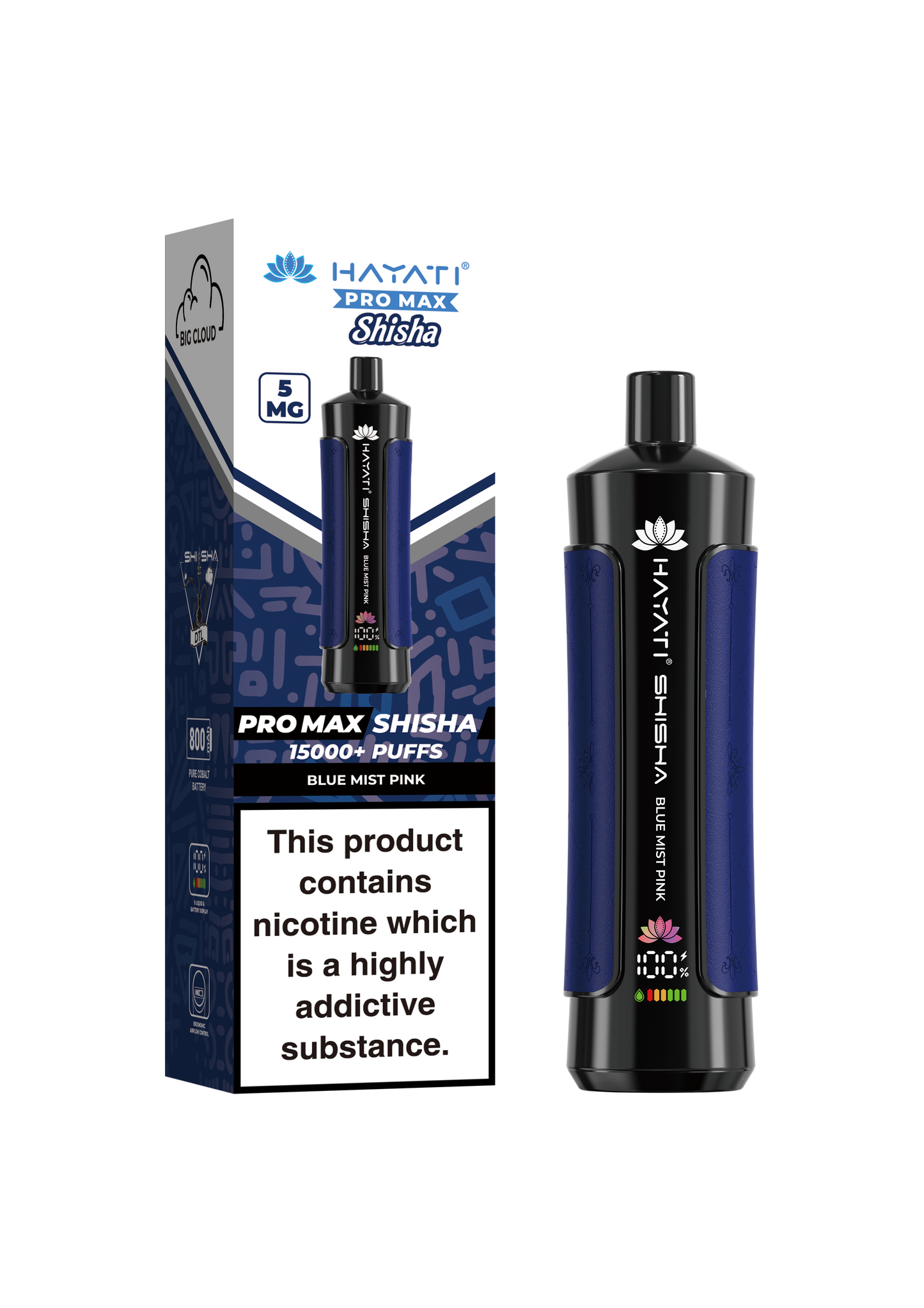 Hayati Shisha Pro Max 15000+ Puffs