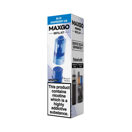 Blue Raspberry GB – Relx Maxgo 33K Replacement Pods *New*
