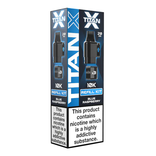 Blue Raspberry - Titan X 10k Replacement Pods
