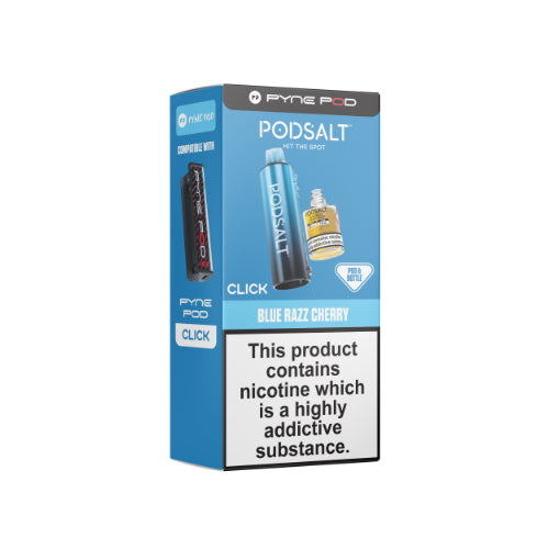 Blue Razz Cherry – Pyne Pod Click 50K Replacement Pods *New*
