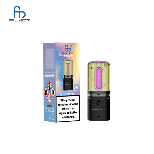 Blue Razz Ice - RandM Fumot Ultra T32000 Refill Pods