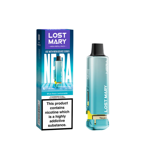 Blue Razz Lemonade – Lost Mary Nera 15k Refill Pods (New)