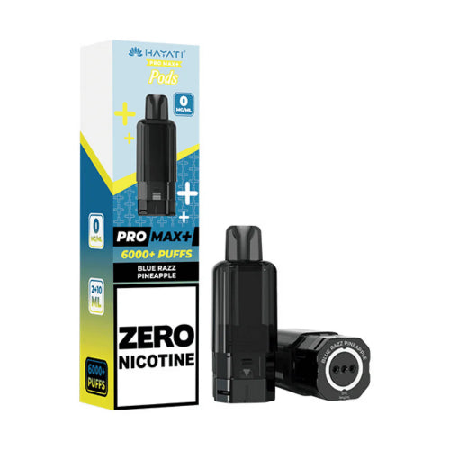 Blue Razz Pineapple – Zero Nicotine Hayati Pro Max Plus Pods