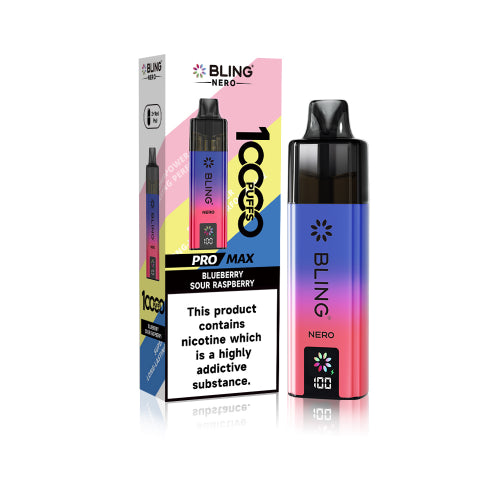 Crystal Bling Nero 10K Vape Kit