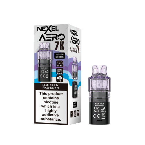 Blue Sour Raspberry - Nexel Aero 7k Refill Pods
