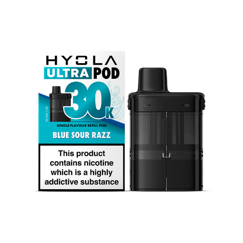Blue Sour Razz - Hyola Ultra 30k Replacement Pods *New*