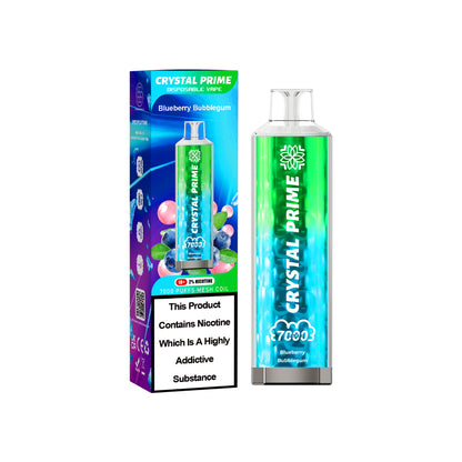 Crystal Prime 7000 3D Effect | Disposable Vapes | Only £10!