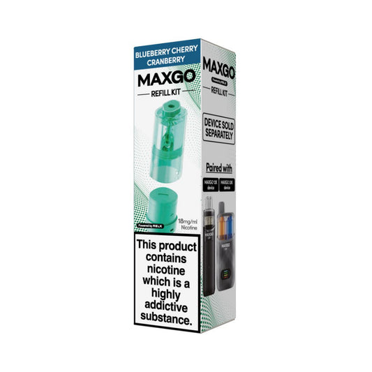 Blueberry Cherry Cranberry – Relx Maxgo 33K Replacement Pods *New*