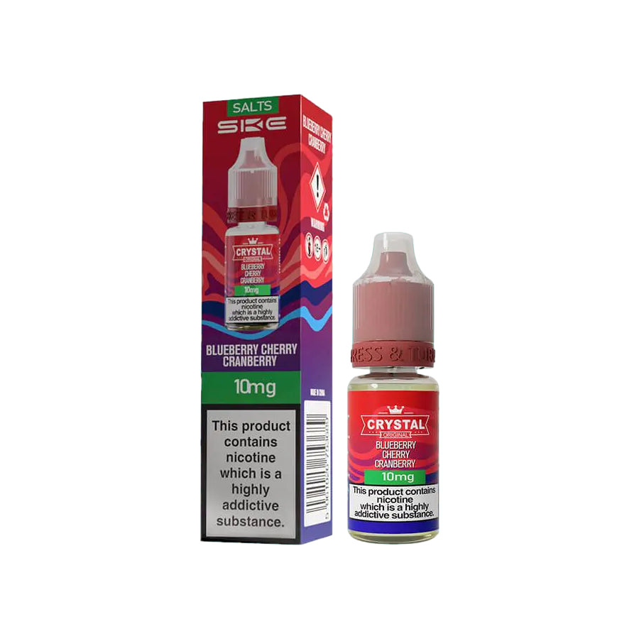 Blueberry Cherry Cranberry - Ske Crystal Nic Salts 10ml