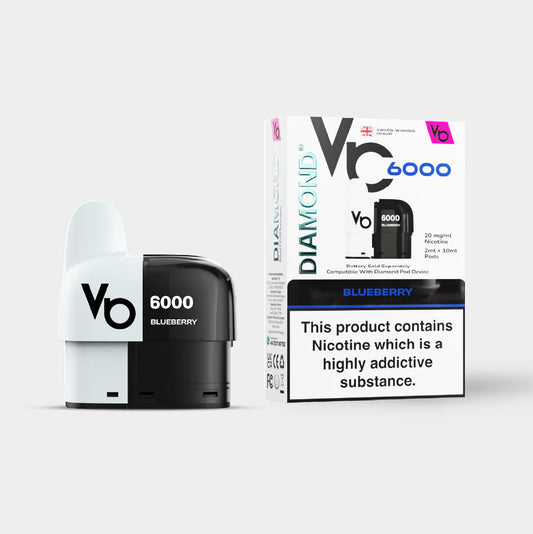 Blueberry - Diamond 6000 Replacement Pods