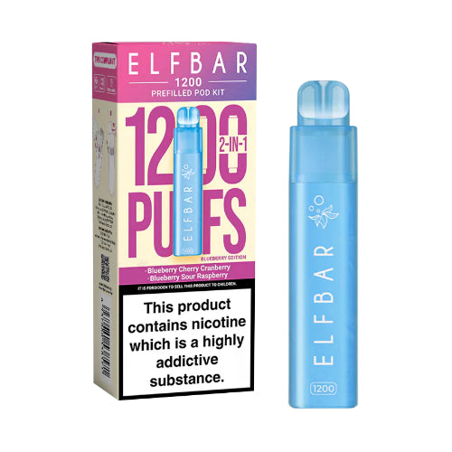 Elf Bar 1200 2 In 1  Pod Kit
