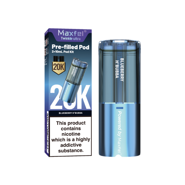 Blueberry H’Bubba - Maxfel Twinkle Ultra 20K Refill Pods