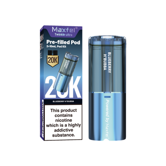 Blueberry H’Bubba - Maxfel Twinkle Ultra 20K Refill Pods