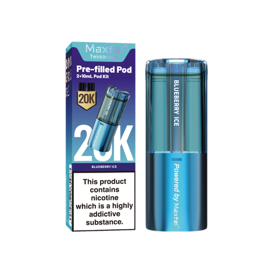 Blueberry Ice - Maxfel Twinkle Ultra 20K Refill Pods