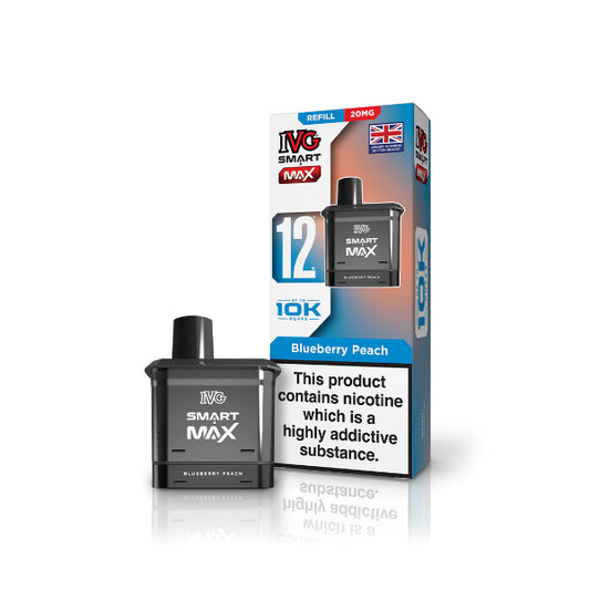 Blueberry Peach - IVG Smart Max Refill Pods *New*
