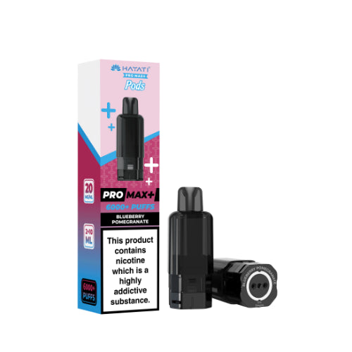 Hayati Pro Max 6000 pod refills compatible device