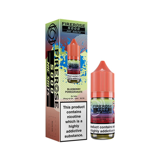 Blueberry Pomegranate - Firerose 5000 Nic Salts 10ml
